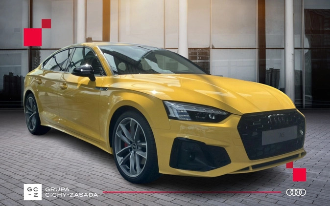 Audi A5 cena 275339 przebieg: 1, rok produkcji 2024 z Biała małe 781